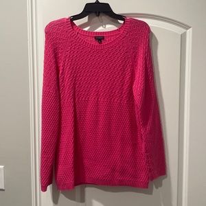 Thick & cozy hot pink sweater